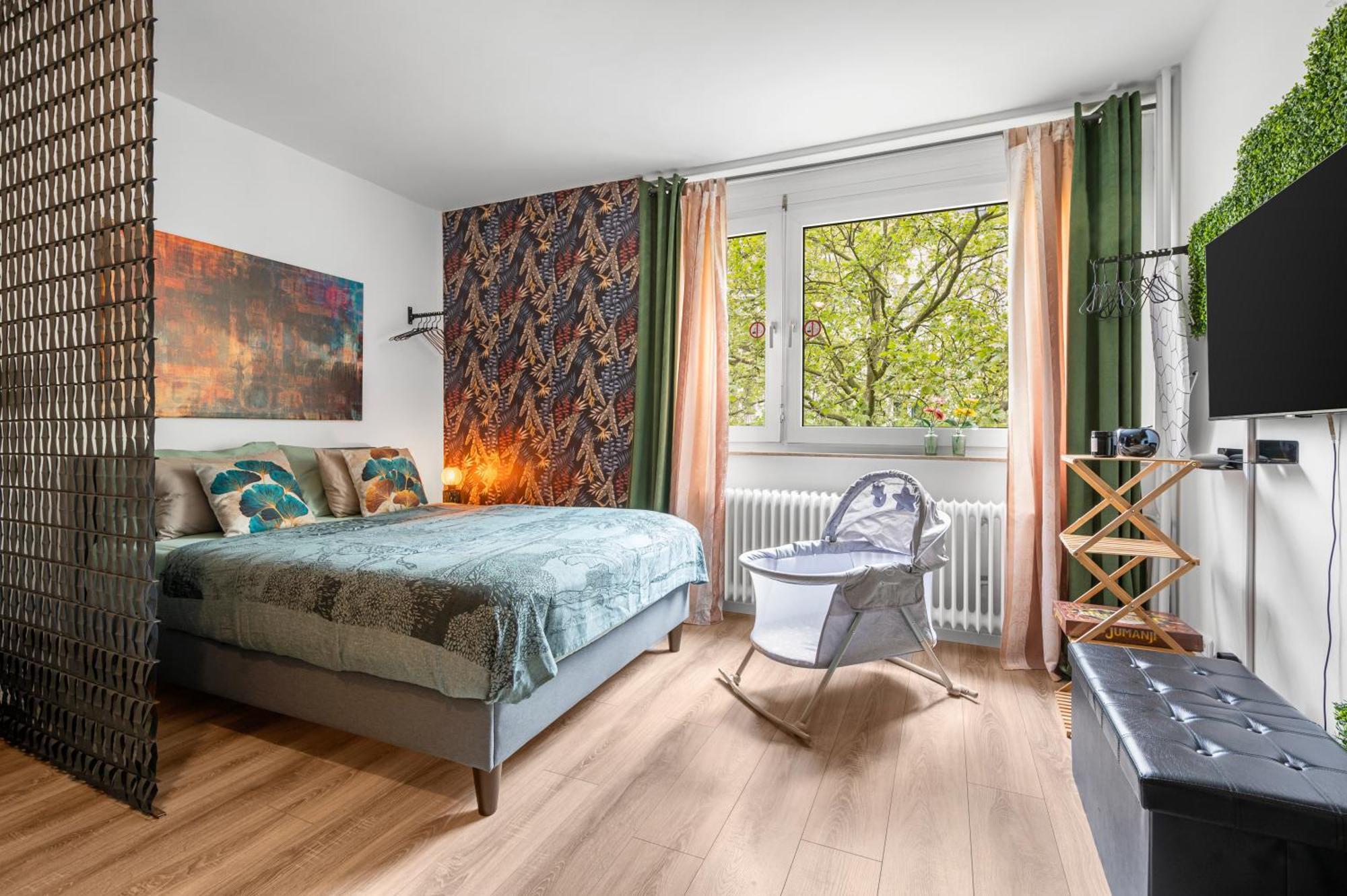 Urban Jungle Studio Apartment Offenbach am Main Eksteriør bilde