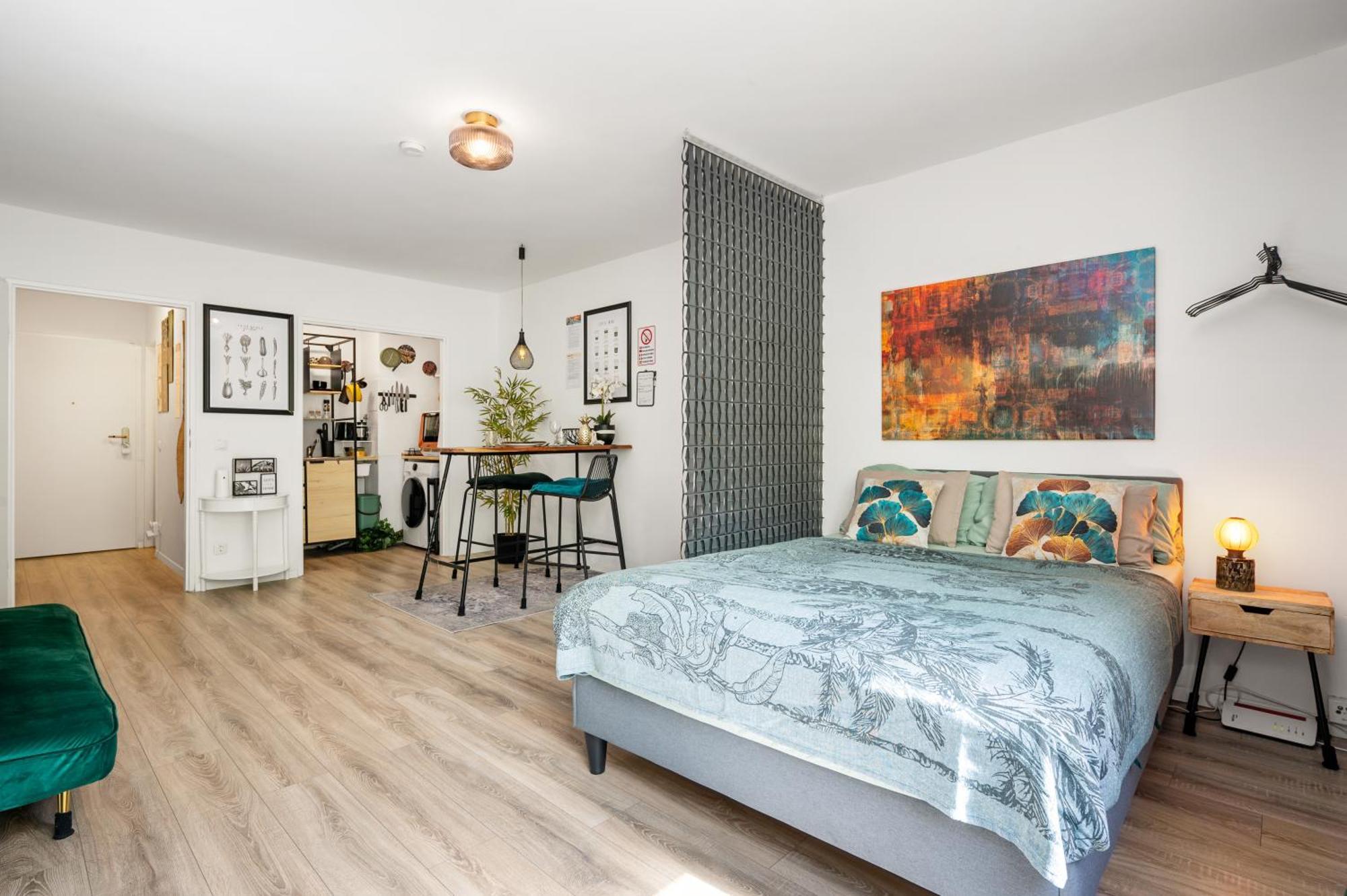 Urban Jungle Studio Apartment Offenbach am Main Eksteriør bilde
